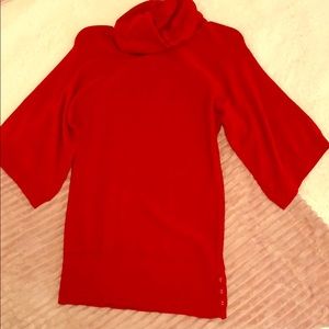 Gianni Bini Red Turtleneck